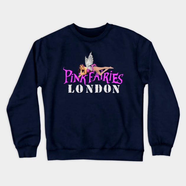 Pink Fairies Crewneck Sweatshirt by ElijahBarns